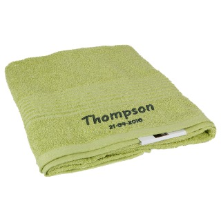 Bath Towel- Green buy at ThingsEngraved Canada