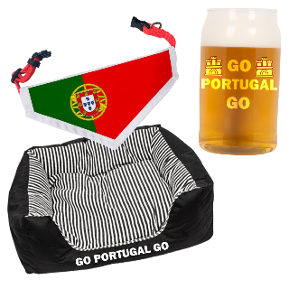 Go Portugal Go Pet Pack with Beer Glass buy at ThingsEngraved Canada