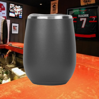 Swig Customized 14oz Wine Cup Matte Grey Finish buy at ThingsEngraved Canada