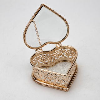 Heart Shape Jewelry Box with Custom Engraving buy at ThingsEngraved Canada