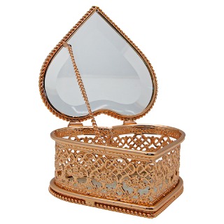 Heart Shape Jewelry Box with Custom Engraving buy at ThingsEngraved Canada