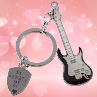 I'll Always Pick You Guitar Keychain buy at ThingsEngraved Canada