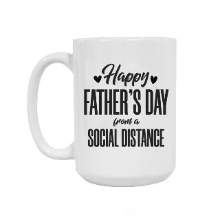 Social Distance Father's Day Mug