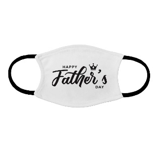 Adult face mask Happy Father's Day buy at ThingsEngraved Canada