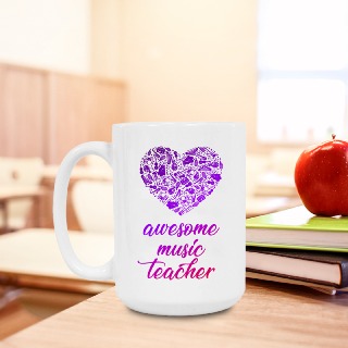 Custom Teacher's Day 15oz Ceramic Mug
