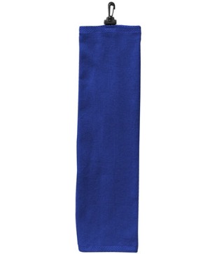 Golf Towel with Custom Engraving - Royal Blue