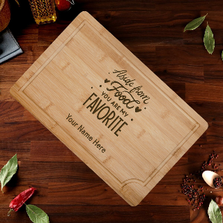 You are my favourite Cutting Board with Custom Engraving buy at ThingsEngraved Canada