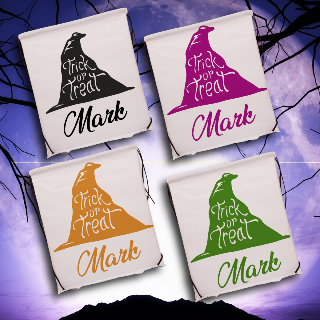 Halloween Themed Drawstring Bag buy at ThingsEngraved Canada