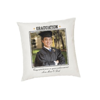 Graduation Custom Photo Cushion Cover buy at ThingsEngraved Canada
