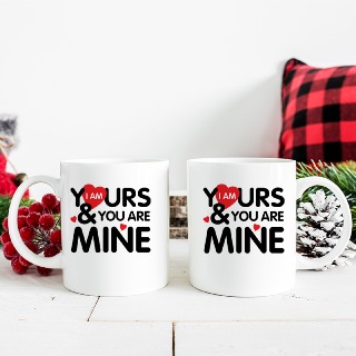 You're Mine and I'm Yours Mug Set (2)