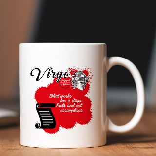 Virgo Mug with Custom Message