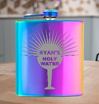 Holy Water Rainbow Flask