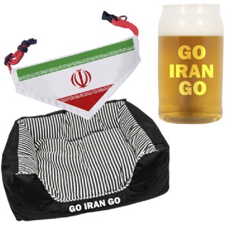 Go Iran Go Pet Pack with Beer Glass buy at ThingsEngraved Canada