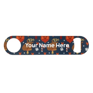 Personalized Christmas Design Bottle Opener buy at ThingsEngraved Canada