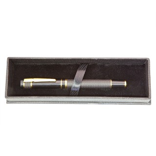Black and Gold Rollerball Pen buy at ThingsEngraved Canada