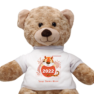 Custom Happy New Chinese Year Teddy Bear buy at ThingsEngraved Canada