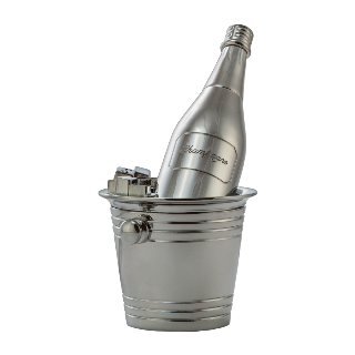 S&P Set - Personalized Champagne Bucket and Bottle buy at ThingsEngraved Canada