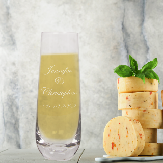 Stemless Flute Glass - 10 oz buy at ThingsEngraved Canada