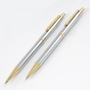 Cadence Pen & Pencil Set - Chrome/Gold buy at ThingsEngraved Canada