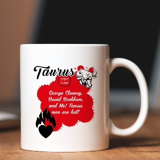 Taurus Mug with Custom Message
