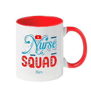 Nurse Squad Ceramic Mug buy at ThingsEngraved Canada