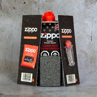 Iron Stone Zippo Gift Set.
