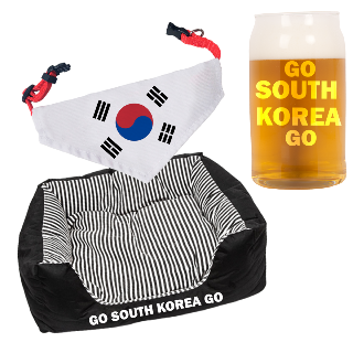 Go South Korea Go Pet Pack with Beer Glass buy at ThingsEngraved Canada