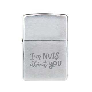 Nuts About You Zippo Lighter buy at ThingsEngraved Canada