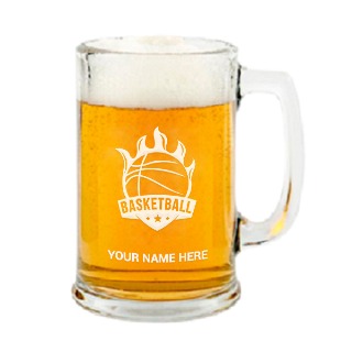 Basketball Beer Mug buy at ThingsEngraved Canada