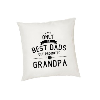 Grandpa Baby Announcement Cushion Cover buy at ThingsEngraved Canada