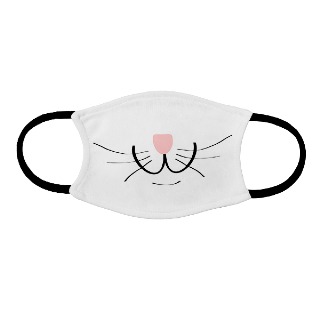 Masque Enfants Personnalisé Chat Souriant buy at ThingsEngraved Canada