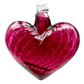 Hearts of Glass - Pink buy at ThingsEngraved Canada
