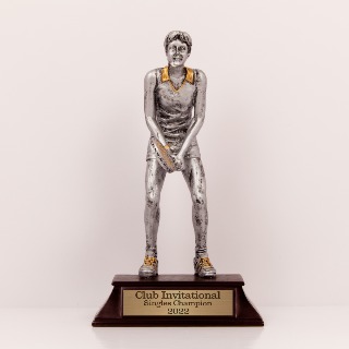 Women's Tennis Trophy with Custom Engraving buy at ThingsEngraved Canada