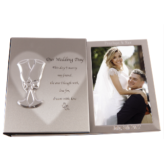 Customized Wedding Frame/Album buy at ThingsEngraved Canada