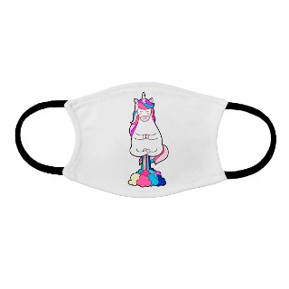 Face Mask for Adults - Farting Unicorn