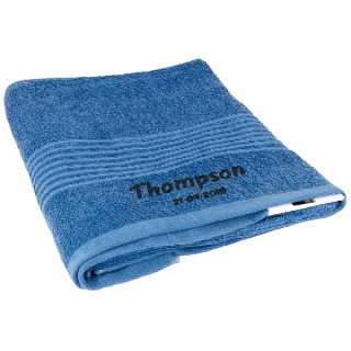 Bath Towel- Blue buy at ThingsEngraved Canada
