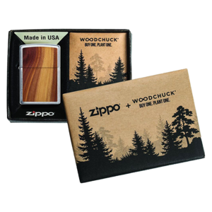 Zippo Woodchuck Cedar Lighter buy at ThingsEngraved Canada