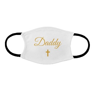 Adult face mask Daddy Christening buy at ThingsEngraved Canada